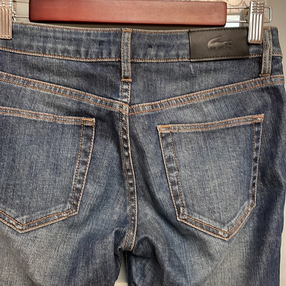 Lacoste skinny slightly distressed jeans - Picture 3 of 5